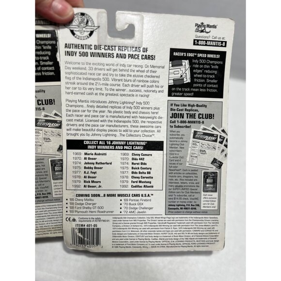 Johnny Lightning Indianapolis 500 Champion collection lot - Picture 8 of 9